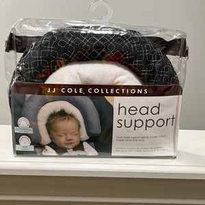 JJ Cole Head Support in Black and Gray